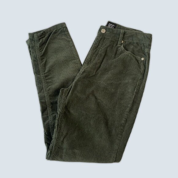 Urban Outfitters BDG Corduroy Green Jeans Sz 26 - Picture 6 of 7